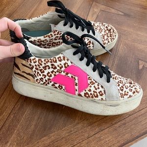 Dolce Vita Cheetah Sneakers